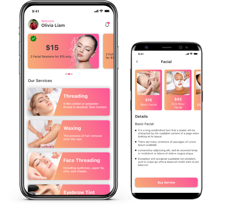 Eyebrows R us | Mobile app