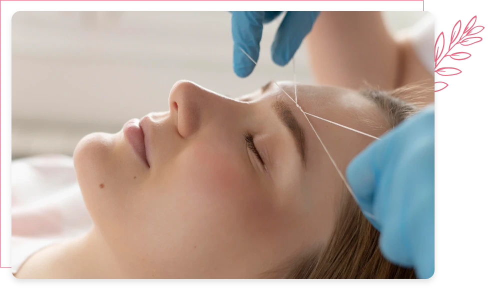 Eyebrow threading | EYEBROWS RUS